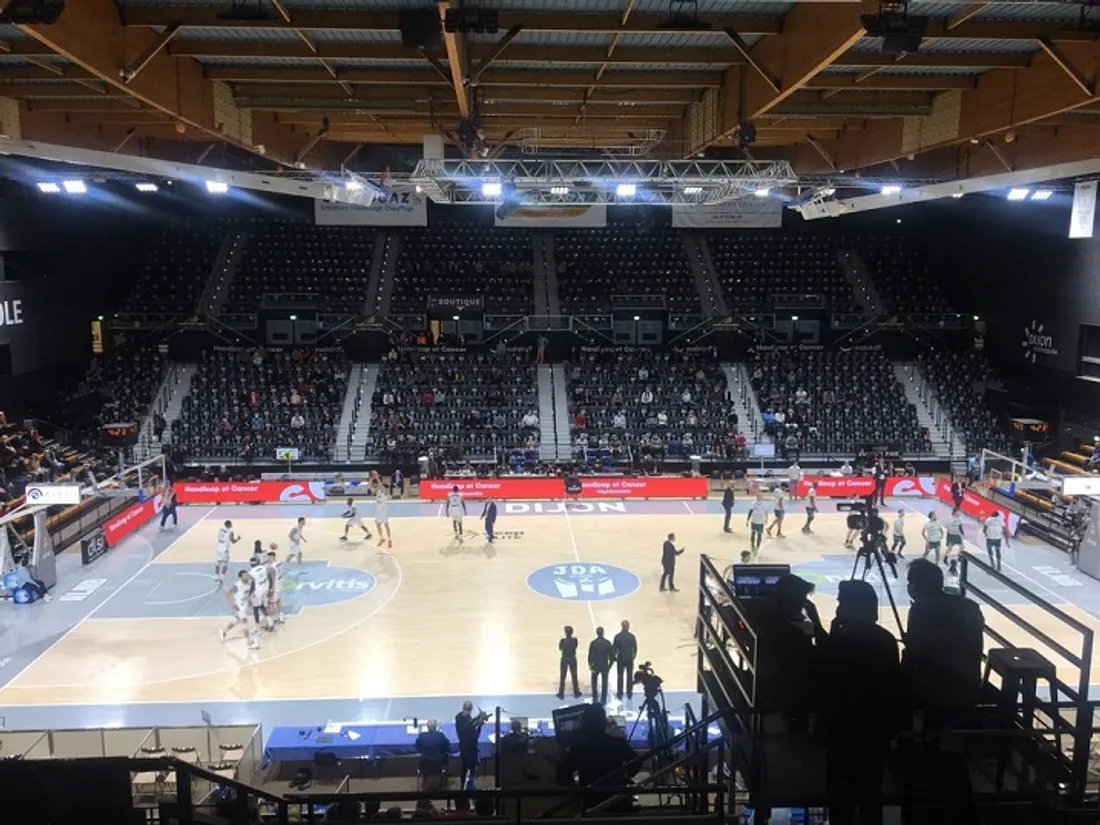 Les joueurs de la JDA recevaient Limoges ce jeudi soir au palais des sports 